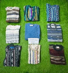 Coogi style sweater 9 pieces