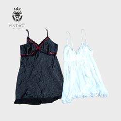 Y2K Silp Nighty Sexy Tops