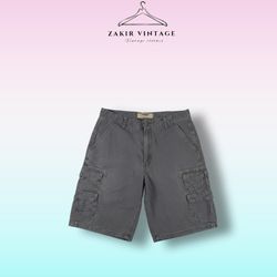 Branded cargo shorts