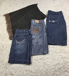 y2k Mid-Denim-Röcke