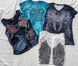 CR6147 Y2K Baby Tees