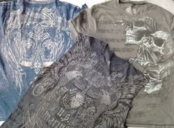 CR6152 Vintage Skull T-Shirts