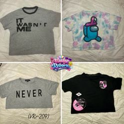VR-209 |  Y2K Crop Tops Bundle