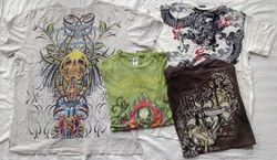 CR6153 T-shirt vintage di design