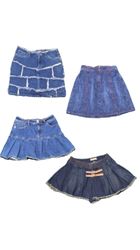 Jupes mini en denim 5P Tv 14