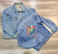 3344 - Levi's, Guess, Wrangler vestes en denim