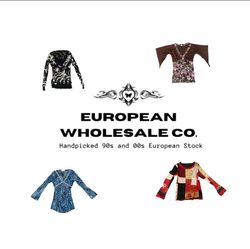 Gemischte Vintage Europäische Oberteile – 90er & 0..