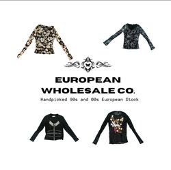 Verschiedene Vintage Europäische Tops – 90er & 00e..