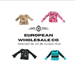 Verschiedene Vintage Europäische Tops – 90er & 00e..