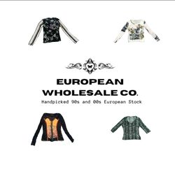 Verschiedene Vintage Europäischer Tops – 90er & 00..