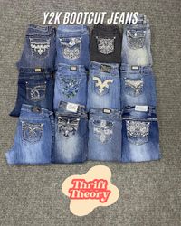 Jeans Bootcut Y2K - (28/01)