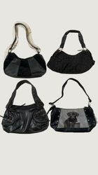 Y2k Midnight Static bags