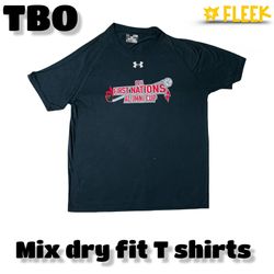 Mix branded dry fit T shirt
