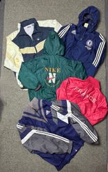 Mix Brand Vintage Windbreaker Jacke