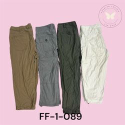 Everyday Cargo Capri Pants  (FF-1-089)