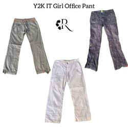 Y2K IT Girk Office Pant RW-1517