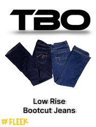 Low Rise Bootcut Jeans     (TBO-227)