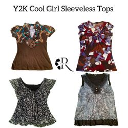 Y2K Cool Girls Ärmellose Tops RW-1524