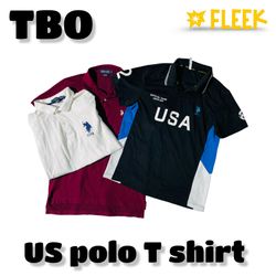 Us polo colar T shirts