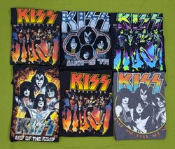 RV1961 Kiss Band Tshirts