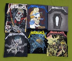 RV1971 Metallic Band Tshirts