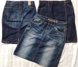 CR6187 Y2K Denim Skirts
