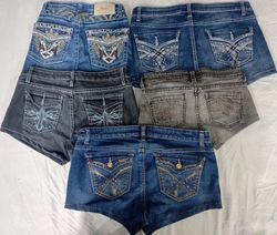 CR6193 Upcycle Y2K Shorts