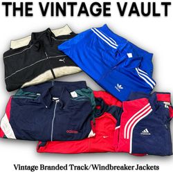 Vintage Branded Track/Windbreaker Jackets