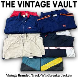 Vintage Branded Track/Windbreaker Jackets