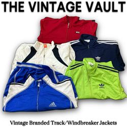 Vintage Branded Track/Windbreaker Jackets