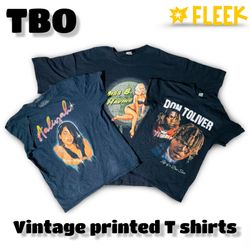 Vintage printed T shirts