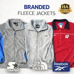Branded Fleece Jackets Inc TNF Reebok