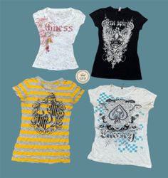 Y2K Embalished Baby tees 10 pcs At 428