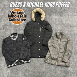 Guess & Michael Kors Puffer Jackets - (30/01)