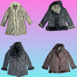 Y2K Unique Afghan Coat (TS-090)