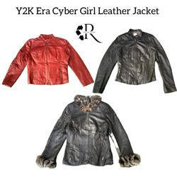 T2K Era Cyber Girl Leather Jackets RW-1528
