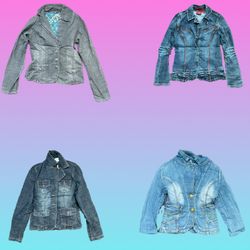 Y2K UNIQUE Denim jacket (TS-104)