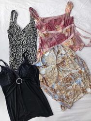 CR6211 Y2K Cami Tops