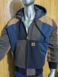 Upcycle Carhartt Hoodie Jacke multi Box