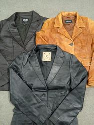 #234 Ladies Premium Y2k Leather Blazers