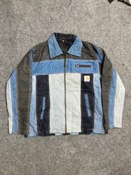 Upcycle Carhartt Denim Jeans Jacket