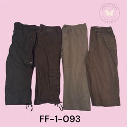 Men’s Cargo Capri with Multiple Utility Pockets (F..