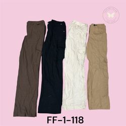 Pantalons cargo à coupe classique pour le port quo..