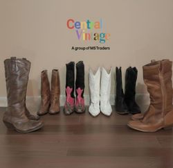 Vintage Style Cowboy Boots