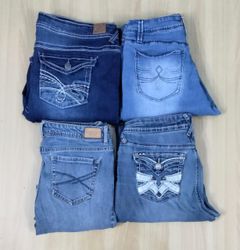 JA 0550 Women’s Embellished Flared Jeans