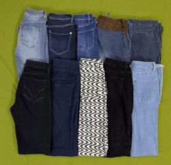 💥 RV1990 Damen Bootcut Jeans