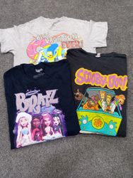 ZV1696 Camisetas com Estampa de Cartoon