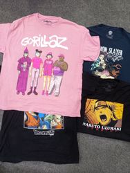 Camisetas com estampa de Anime / Desenho Japonês Z..