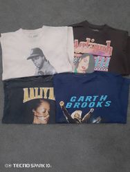 CRZ1709 Music Print T-Shirts