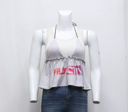 CR1190 Débardeur Babydoll Graphique Recyclé